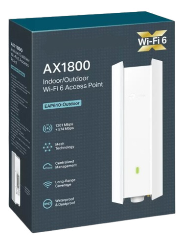 Ap Wifi 6 Exterior Tplink Ax1800