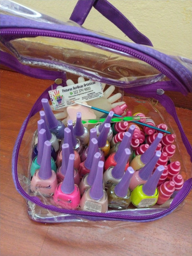Kit Esmaltes Más Otros Implementos... - mL a $151
