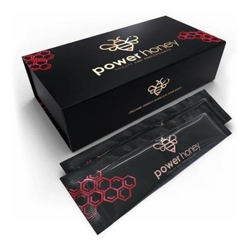 Power Honey - Caixa Com 12 Sachês De 15g - Melzinho Do Amor