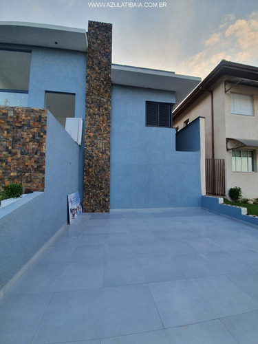 Imagem 2 de 27 de Pronta Para Morar!!! Casa Nova Em Condominio Terras De Atibaia, Portaria, Rondas E Area De Lazer.... - Ca01554 - 70084985