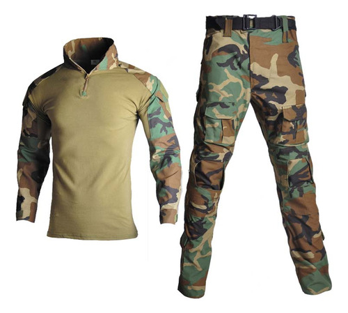 Traje De Caza Con Uniforme De Airsoft Y Paintball Resistente