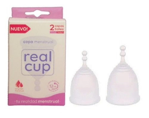 Copa Menstrual +21 X2u Talle 1/2 Hipoalergenica Reutilizable