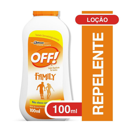 Repelente Off 100 Ml Family Loção