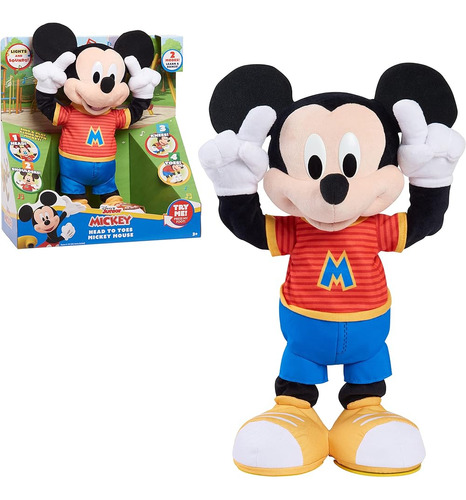 Mickey Mouse De Disney Junior De La Cabeza A Los Pies Mickey