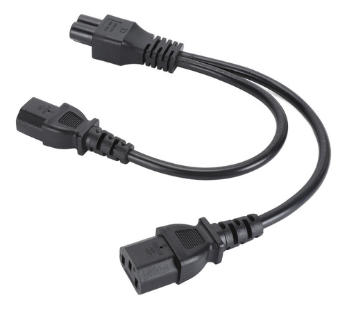 Cable Divisor En Y Iec320 C6 A Dual C13 Hembra 2.5a 125v 250