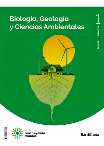 Bio Y Geo Ciencias Medioamb 1bto Cm Cast, De Aa.vv. Proyecto Construyendo Mundos, Vol. 1. Editorial Santillana Educacion, S.l., Tapa Blanda En Español
