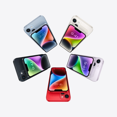 Apple iPhone 14 (256 GB) - Blanco estelar - Distribuidor autorizado