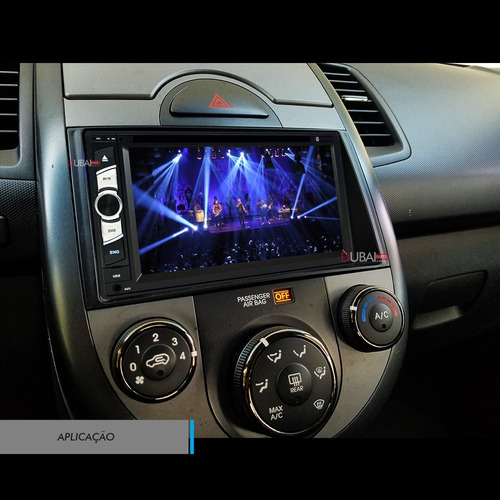 Central Multimídia Dvd Kia Soul 2009 2010 2011 2012 Tv Usb