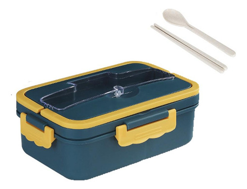 Fiambrera Bento Portátil Contenedor De Comida A Prueba De