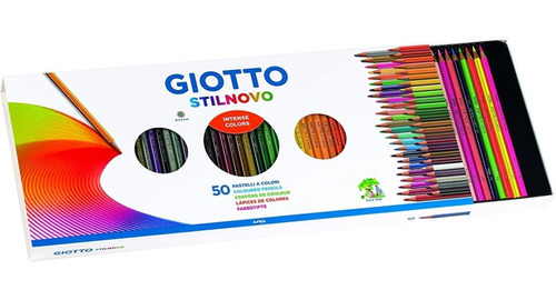 Imagen 3 de 10 de Lapices De Colores Giotto Stilnovo X 50 Unidades