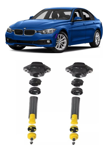 Kit Amortecedor Traseiro Completo Bmw X1 2008 2009 2010