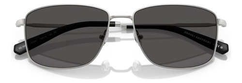 Óculos De Sol Retangulares Masculinos Brooks Brothers Bb4069