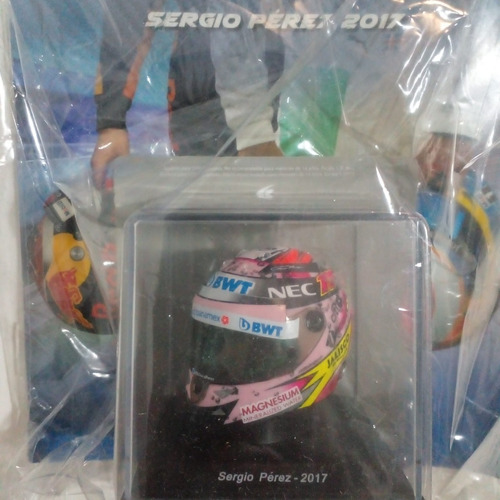 Colección Cascos De Formula 1. Nº20. Sergio Pérez 2017