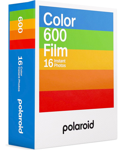 Papel De Fotos Polaroid 600 Originals Color - Pack 16 Film