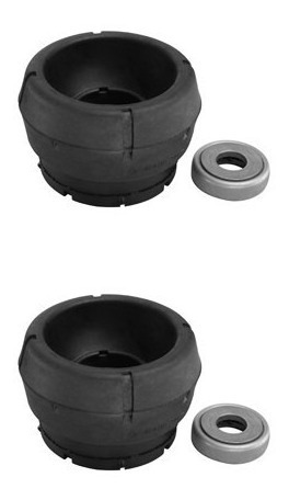 Imagen 6 de 7 de Kit 2 Cazoletas C/ Rulemán Amortiguador Delantero Golf 4 99/