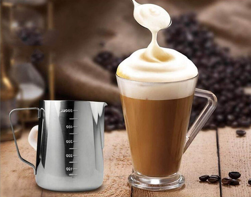 Jarra Pitcher Barista Medidas Internas Troqueladas 12oz