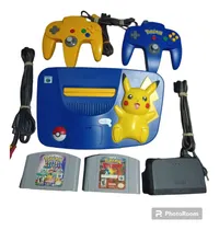Comprar Consola Nintendo 64 Pokemon Pikachu N64 Pikachu Edition
