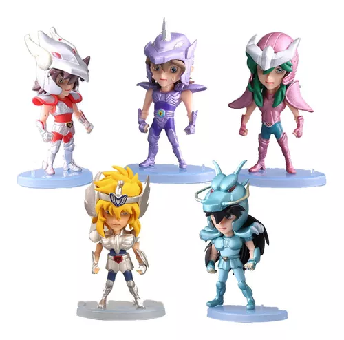 Saint Seiya Anime Heroes Mini Bonecos Figuras Acao