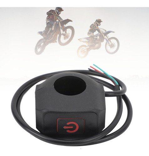 Bocina De Manillar Universal Con Interruptor De Moto Imperme