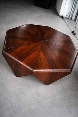 Mesa De Centro Pétalas - Jorge Zalszupin Original De Época