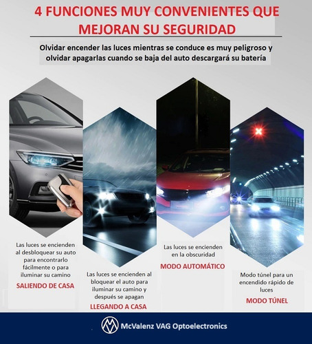 Euroswitch Sensor Luces Automáticas Jetta Variant Wagon Mk4