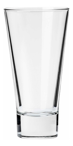 Serie V Juego De 6 Vasos De Vidrio De 420 Ml. Color Transparente
