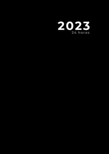 Planificador Diario - Agenda 2023 24 Horas Negro Clasico -36