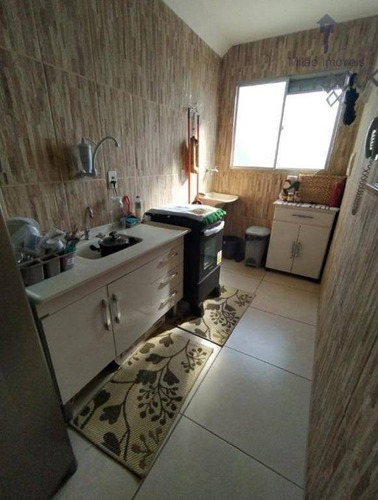 Apartamento Com 2 Dormitórios À Venda, 47 M² Por R$ 152.000 - Parque Sicília - Campolim - Votorantim/sp - Ap1419