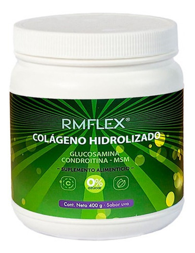 Colageno Hidrolizado Uva 400 G Rmflex