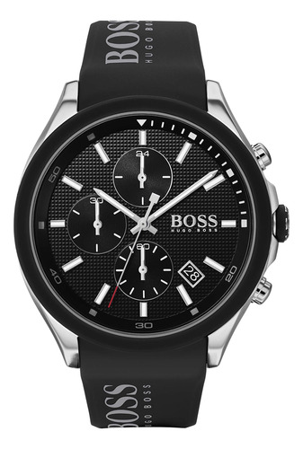 Reloj Boss Velocity 1513716 Para Hombre De Acero Inoxidable