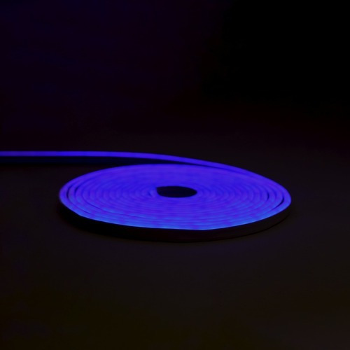 Rollo Led Neon Ultra Brilloso 5 Mtr 12v Flexible Azul