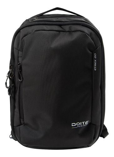 Mochila Bookpack Etrex Negro 20 Litros Doite