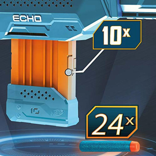 Nerf Hasbro, Elite 2.0 Echo Cs-10, Lanzador De Juguete,