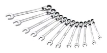 Comprar Juego 12 Llaves Combinadas Matraca Flexible Métricas Urrea