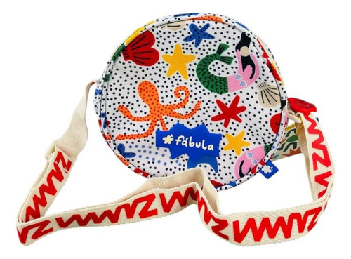 Bolsa Redonda Zumzum Sereia