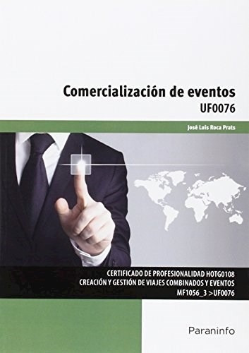 ercializacion De Eventos De Jose Luis Roca Prat, de Jose Luis Roca Prats. Editorial PARANINFO en español