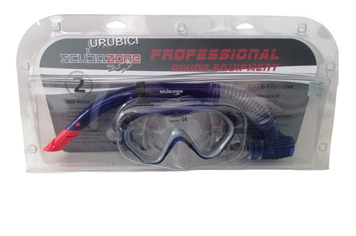 Imagen 2 de 9 de Set Snorkel Profesional Mascara C/snorkel.excelente Calidad.
