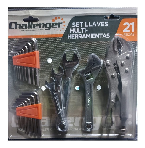 Set De Llaves Multi-herramientas 21 Pzas Challenger