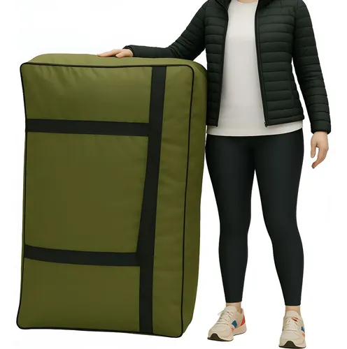 Sacolão Gigante Viagem Verde 137L
