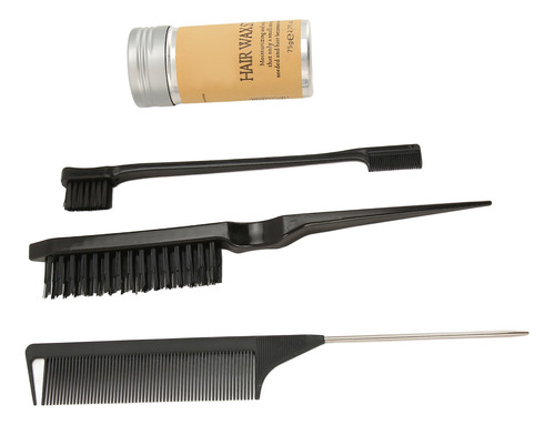 Cera Para El Cabello En Barra Con Juego De 3 Peines Para