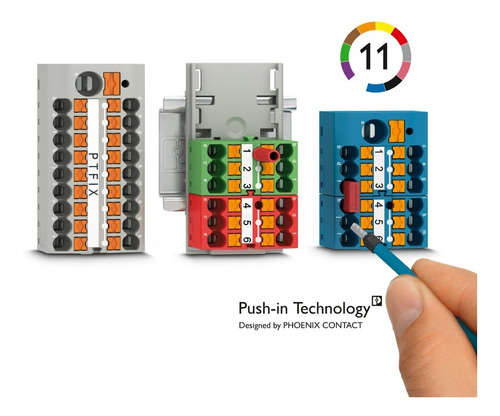 Bloco De Distribuição Phoenix - Ptfix 12x2,5 Rd (3273290)