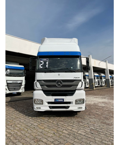 Mercedes Benz Axor 2544 6x2 2021- Frota Jbs- Pronta Entrega