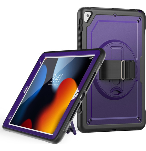 Funda Morada En Forma De Panal Para iPad 10.2 2021/2020/ 10.