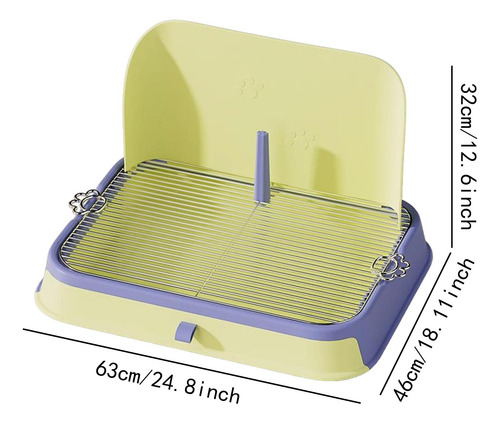 Pierd Inodoros Para Perros Bandeja Para Ir Al 20 Mm Con Post