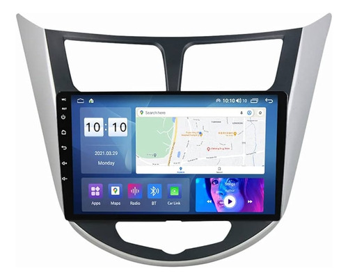 Radio Android Hyundai I25 Verna Carplay Oled 4k 13.1