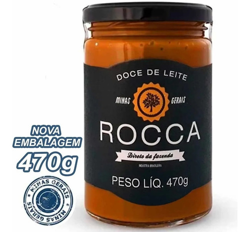 Imagem 2 de 3 de Doce De Leite Rocca Tradicional Peso Liq. 420g