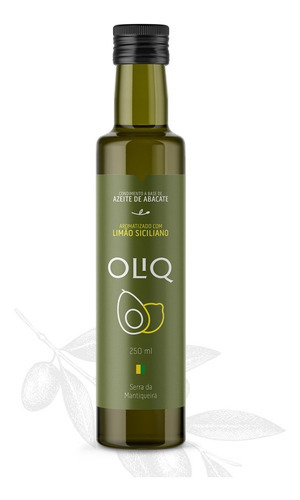 Azeite De Abacate Com Limao Siciliano Oliq 250ml