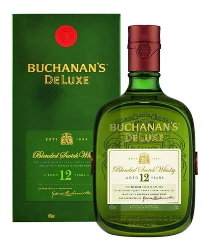 Whisky Buchanan´s Deluxe  Blend Scotch 12 Años --