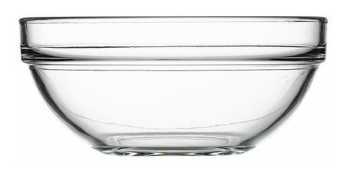 Imagen 1 de 8 de Bowls Ensaladera Recipiente Set X 3 Vidrio Pasabahce