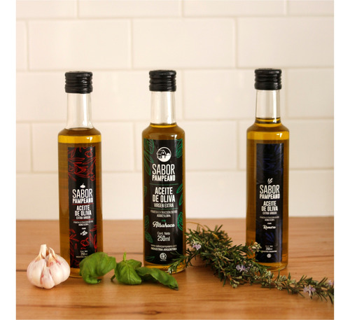 Aceite De Oliva E. Virgen C/ Romero 250ml - Sabor Pampeano